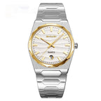 Mens Watch With A Steel Band Calendar Function - Oopsdadforgot.com