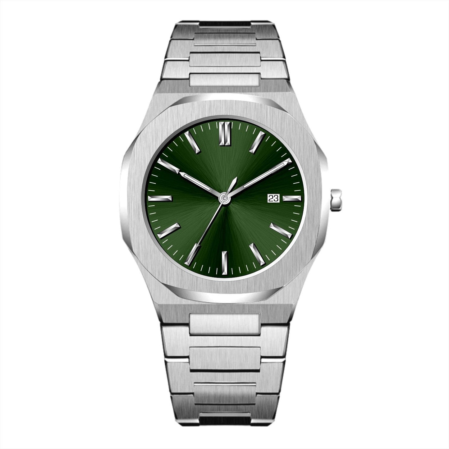 Mens Watch With Calendar Waterproof Quartz Wristwatch - Oopsdadforgot.com