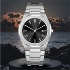 Mens Watch With Calendar Waterproof Quartz Wristwatch - Oopsdadforgot.com