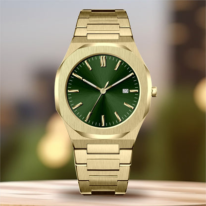 Mens Watch With Calendar Waterproof Quartz Wristwatch - Oopsdadforgot.com