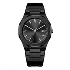 Mens Watch With Calendar Waterproof Quartz Wristwatch - Oopsdadforgot.com