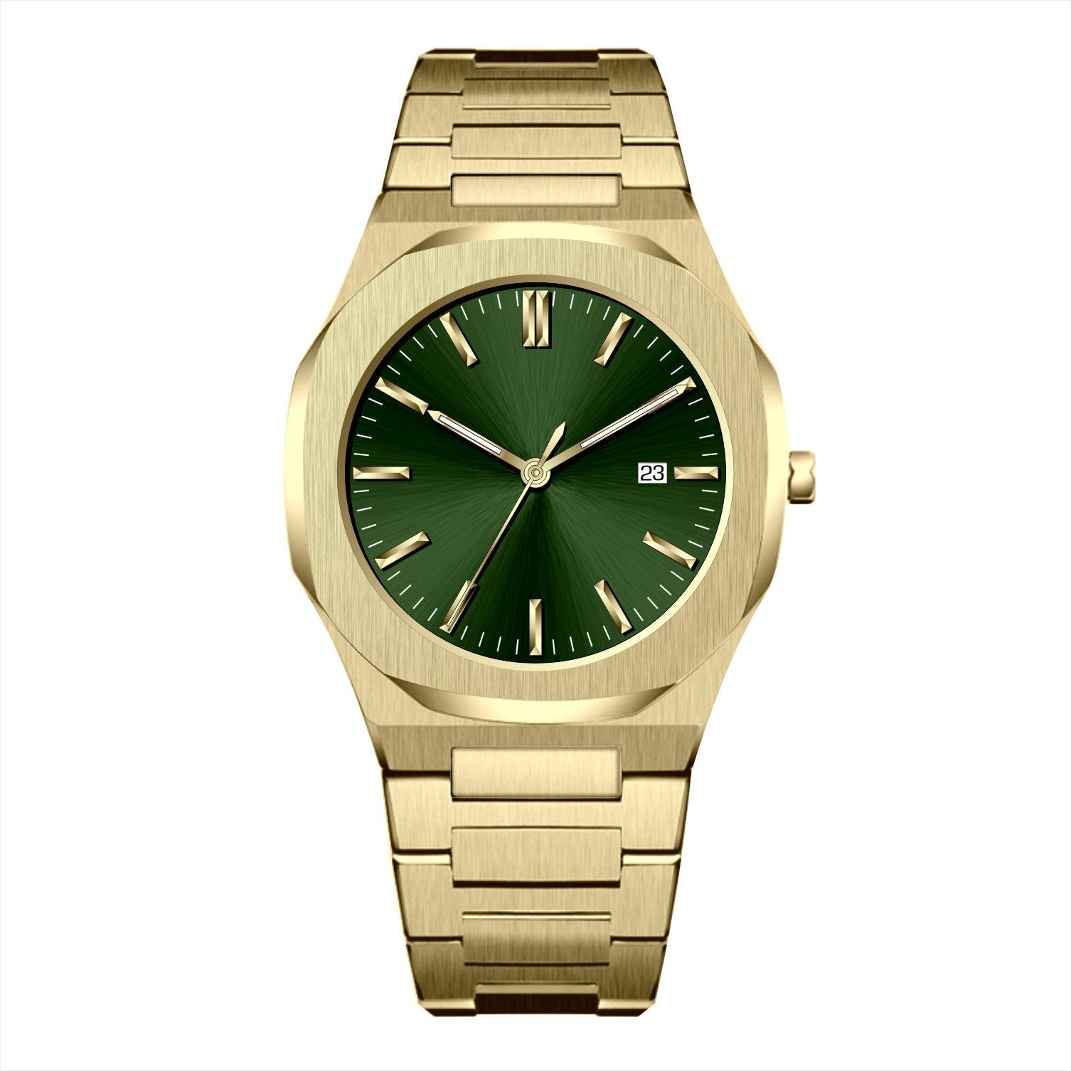 Mens Watch With Calendar Waterproof Quartz Wristwatch - Oopsdadforgot.com