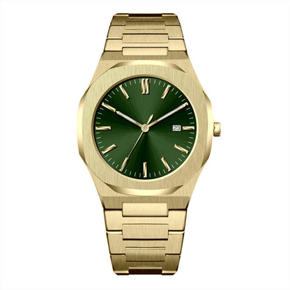 Mens Watch With Calendar Waterproof Quartz Wristwatch - Oopsdadforgot.com