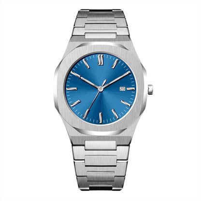 Mens Watch With Calendar Waterproof Quartz Wristwatch - Oopsdadforgot.com