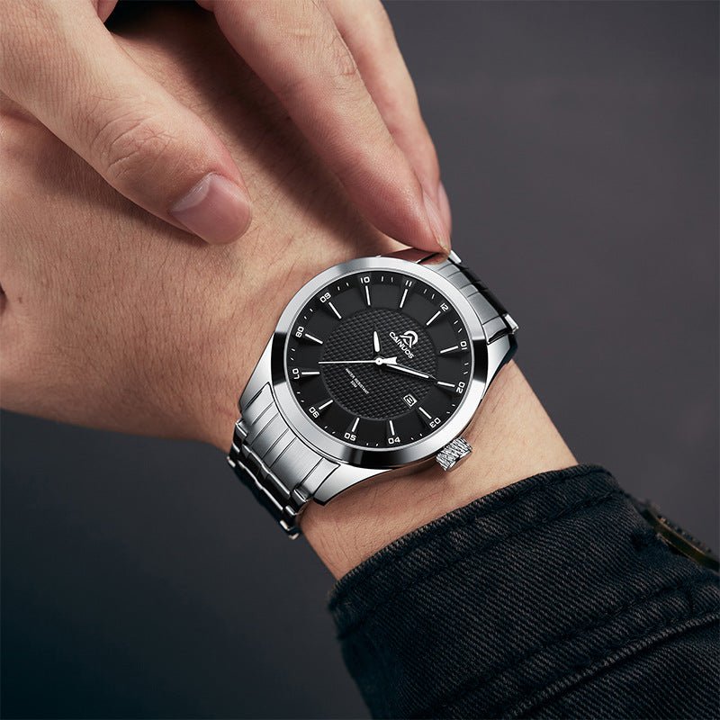 Men's Waterproof Business Calendar Quartz Watch - Oopsdadforgot.com