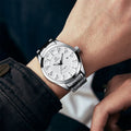 Men's Waterproof Business Calendar Quartz Watch - Oopsdadforgot.com