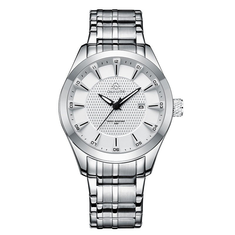 Men's Waterproof Business Calendar Quartz Watch - Oopsdadforgot.com