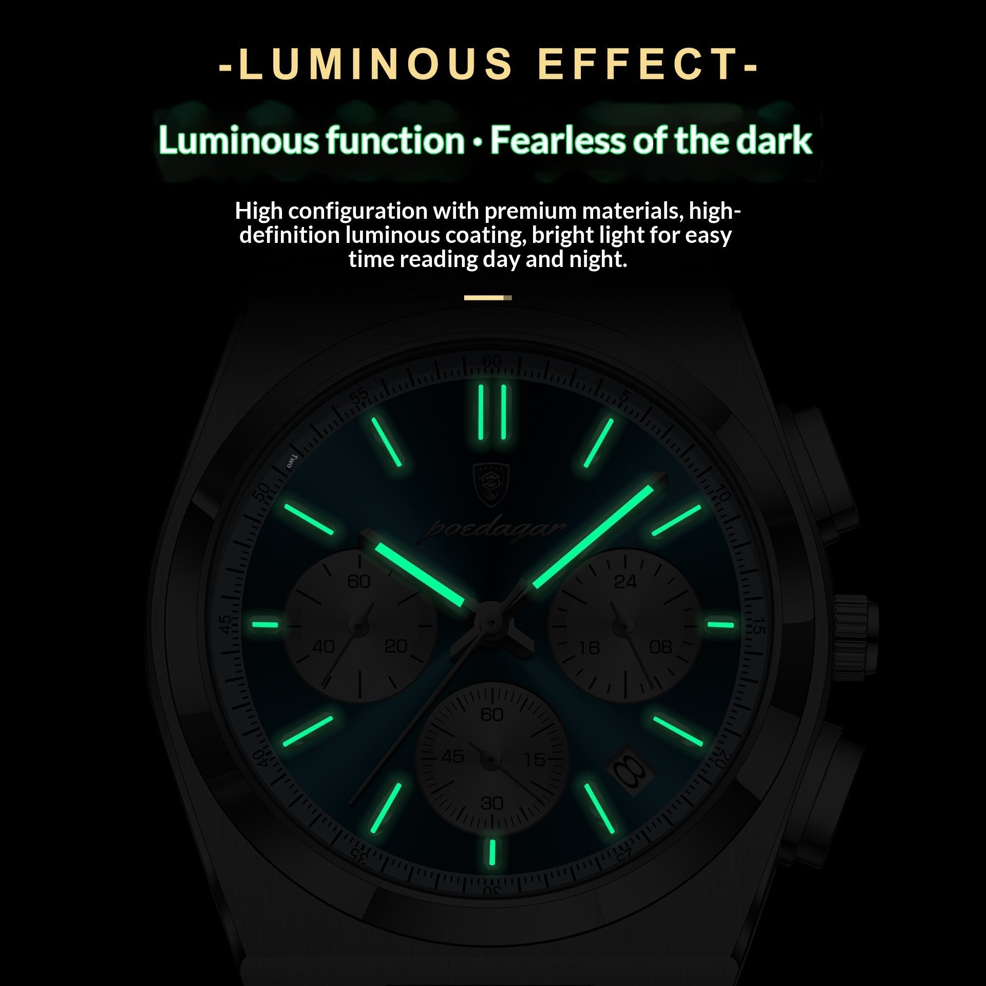 Mens Waterproof Multifunctional Luminous Ultra - thin Watch - Oopsdadforgot.com