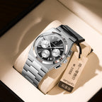 Mens Waterproof Multifunctional Luminous Ultra - thin Watch - Oopsdadforgot.com