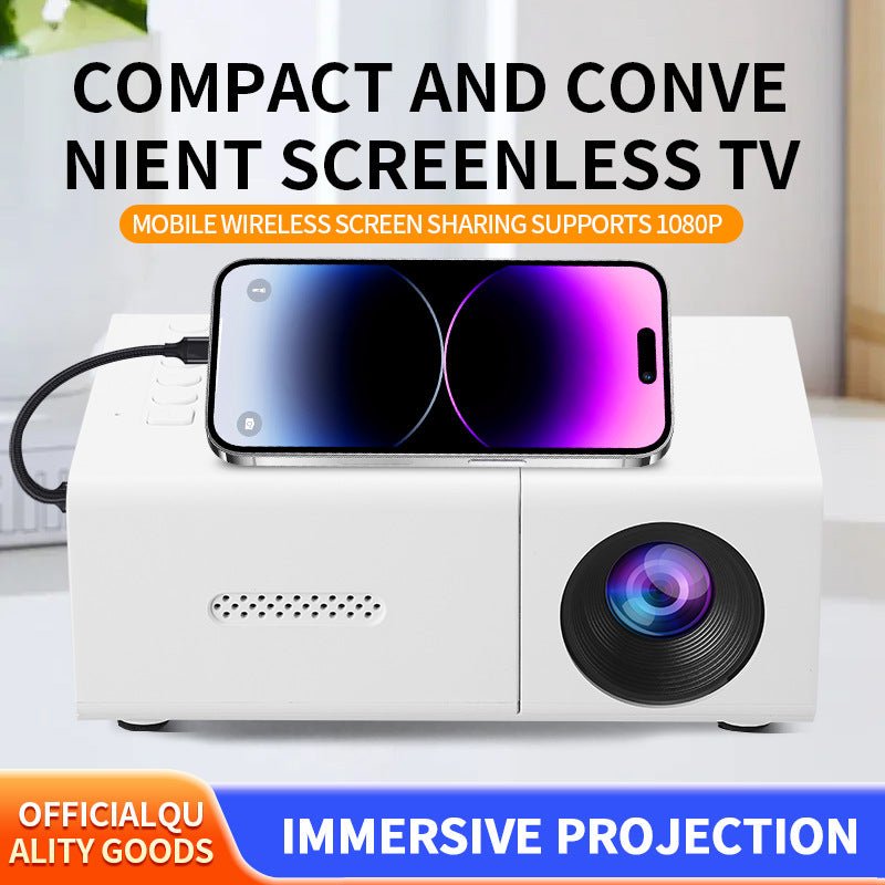 Mini Portable Home Projector - Oopsdadforgot.com
