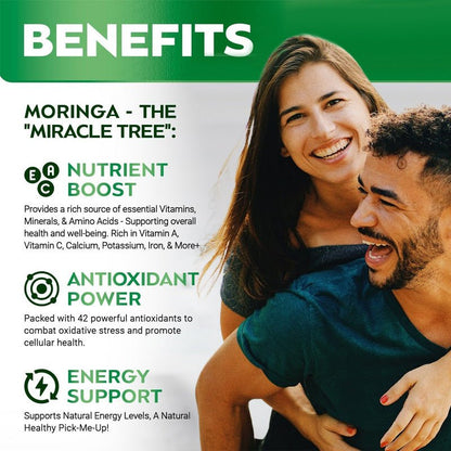 Moringa Leaf Capsules - Oopsdadforgot.com