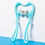 Multifunctional Manual Six - wheel Neck Massager Massage Relieve Roller Massage Tool - Oopsdadforgot.com