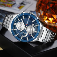 Neutral Waterproof Calendar Mens Business Sports Watch - Oopsdadforgot.com