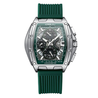 Neutral Waterproof Multifunction Quartz Watch – Durable Calendar Sports Watch for Men - Oopsdadforgot.com
