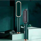 New 2 In 1 Hair Straightener Hot Comb Negative Ion Curling Tong Dual - purpose Electric Hair Brush - Oopsdadforgot.com