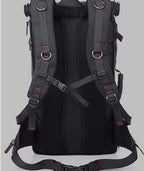 New double shoulder bag Oxford cloth bags male outdoor backpack large capacity baggage bag multifunction hiking bag - Oopsdadforgot.com