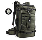 New double shoulder bag Oxford cloth bags male outdoor backpack large capacity baggage bag multifunction hiking bag - Oopsdadforgot.com