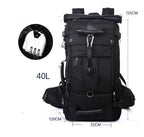 New double shoulder bag Oxford cloth bags male outdoor backpack large capacity baggage bag multifunction hiking bag - Oopsdadforgot.com