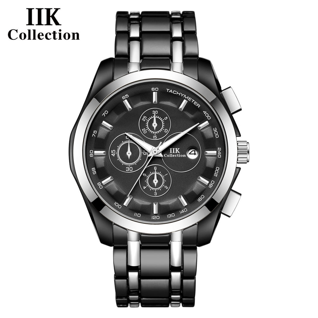 New Luminous Hands Alloy Mens Quartz Watch - Oopsdadforgot.com