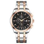 New Luminous Hands Alloy Mens Quartz Watch - Oopsdadforgot.com