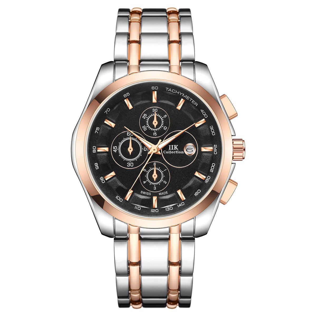 New Luminous Hands Alloy Mens Quartz Watch - Oopsdadforgot.com