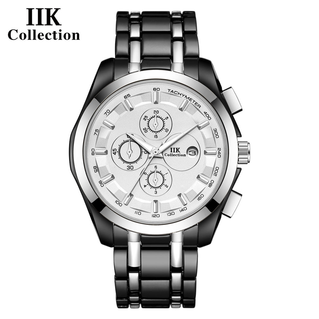 New Luminous Hands Alloy Mens Quartz Watch - Oopsdadforgot.com