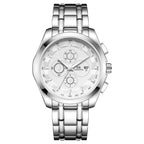 New Luminous Hands Alloy Mens Quartz Watch - Oopsdadforgot.com