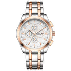 New Luminous Hands Alloy Mens Quartz Watch - Oopsdadforgot.com