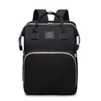 New Mummy Baby Crib Backpack Large Capacity Out Milk Insulated Bag Women - Oopsdadforgot.com