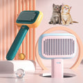 New Pet Cat Dog Hair Brush Hair Massage Comb Open - Knot Brush Grooming Cleaning Tool Stainless Steel Comb - Oopsdadforgot.com