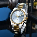 New Simple, Elegant, And Stylish Quartz Mens Watch With Steel Band - Oopsdadforgot.com