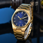New Simple, Elegant, And Stylish Quartz Mens Watch With Steel Band - Oopsdadforgot.com