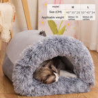 New Splice Portable Pet Nest Portable Autumn And Winter Warm Dog Nest Moisture - proof Long Fur Cat Nest Cross Border Pet Nest - Oopsdadforgot.com