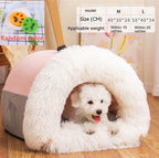 New Splice Portable Pet Nest Portable Autumn And Winter Warm Dog Nest Moisture - proof Long Fur Cat Nest Cross Border Pet Nest - Oopsdadforgot.com