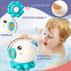 Octopus Fountain Bath Toy Water Jet Rotating Shower Bathroom Toy Summer Water Toys Sprinkler Beach Toys Kids Water Toys - Oopsdadforgot.com