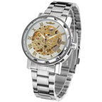 Openwork Gear Manual Mechanical Watch For Men - Oopsdadforgot.com