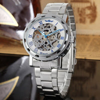 Openwork Gear Manual Mechanical Watch For Men - Oopsdadforgot.com