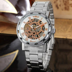 Openwork Gear Manual Mechanical Watch For Men - Oopsdadforgot.com