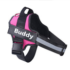 Personalized Dog Harness NO PULL Reflective Breathable Adjustable Pet Harness Vest For Small Large Dog Custom Patch Pet Supplies - Oopsdadforgot.com