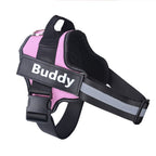 Personalized Dog Harness NO PULL Reflective Breathable Adjustable Pet Harness Vest For Small Large Dog Custom Patch Pet Supplies - Oopsdadforgot.com