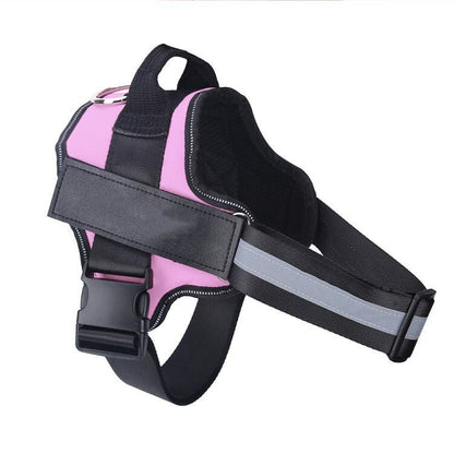 Personalized Dog Harness NO PULL Reflective Breathable Adjustable Pet Harness Vest For Small Large Dog Custom Patch Pet Supplies - Oopsdadforgot.com