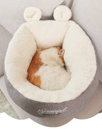 Pet Dog Bed Warming Soft Sleeping Bag Cushion Puppy Kennel - Oopsdadforgot.com