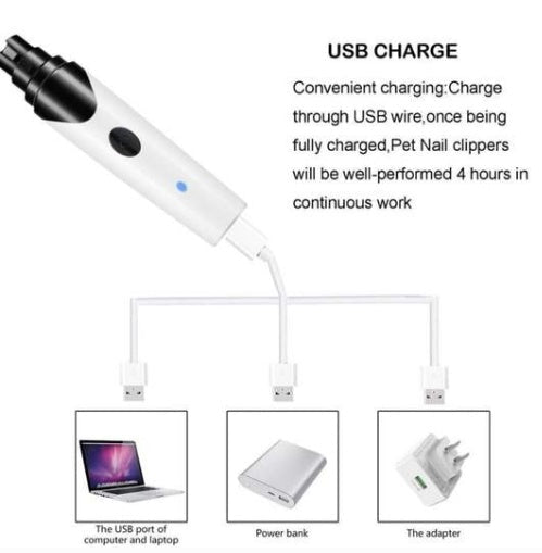 Pet Dog Cat Pencil Sharpener, Electric Nail Clippers Cleaning Nail Clippers - Oopsdadforgot.com