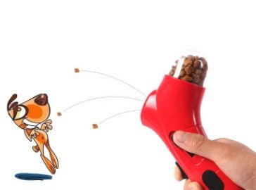 Pet Food Catapult Feeder Funny Dog Toy - Oopsdadforgot.com