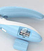 Pet Nail Clippers Dog Nail Clippers Cat Nail Clippers LED Electric Nail Grinder Pet Supplies LED Light Pet Nail Clippers - Oopsdadforgot.com