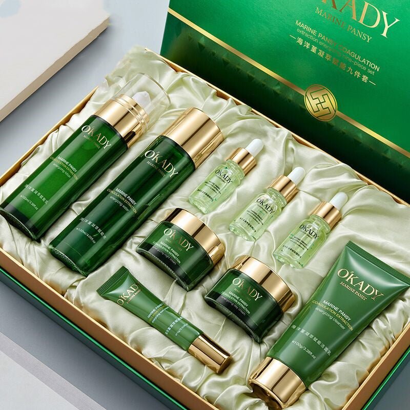Plant Skin Care Product Set Water Lotion Moisturizing Full Set Of Cosmetics - Oopsdadforgot.com