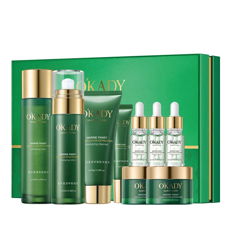 Plant Skin Care Product Set Water Lotion Moisturizing Full Set Of Cosmetics - Oopsdadforgot.com