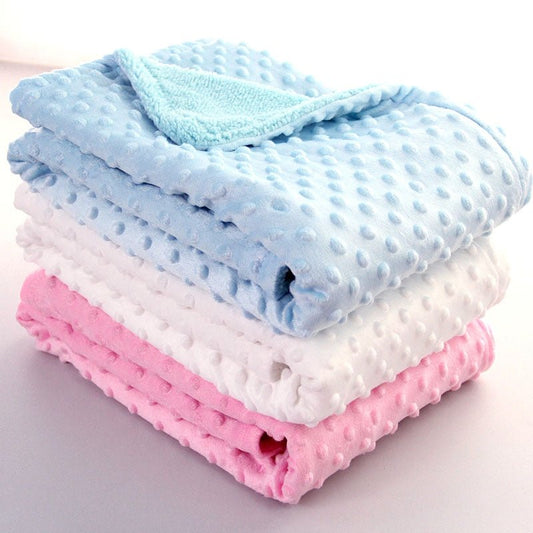 Polar Dot Baby Blanket Blanket Newborn Baby Swaddle Wrap Envelope Bebe Wrap Newborn Baby Bedding Blanket - Oopsdadforgot.com