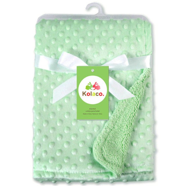 Polar Dot Baby Blanket Blanket Newborn Baby Swaddle Wrap Envelope Bebe Wrap Newborn Baby Bedding Blanket - Oopsdadforgot.com