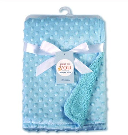 Polar Dot Baby Blanket Blanket Newborn Baby Swaddle Wrap Envelope Bebe Wrap Newborn Baby Bedding Blanket - Oopsdadforgot.com